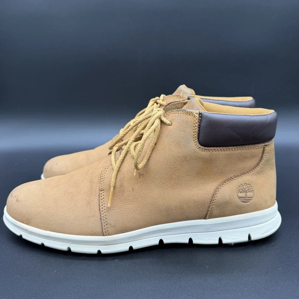 Timberland Graydon Chills Boot Wheat Nubuck Leather Men's Size 12